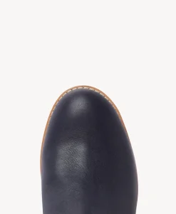 Ebony Leather Ankle Boot|Isabella Anselmi Clearance