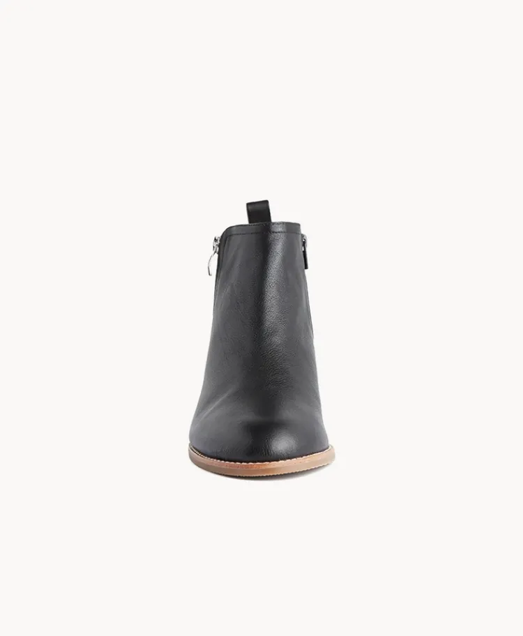 Ebony Wide Ankle Boot|Isabella Anselmi Fashion