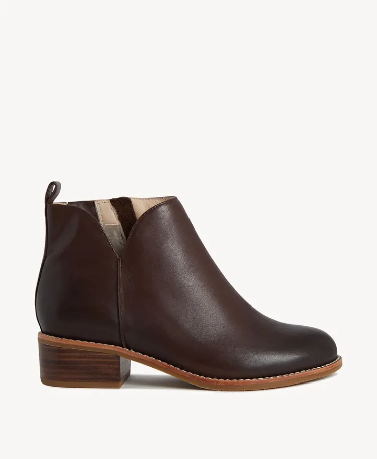 Evelyn Wide Ankle Boot|Isabella Anselmi Online