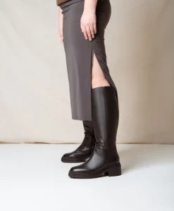 Garret Wide Knee High Boot with Extra Wide Calf|Isabella Anselmi Best