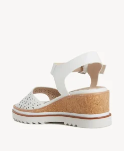 Rachel Perf Wedge Sandal|Isabella Anselmi Outlet