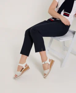 Rachel Perf Wedge Sandal|Isabella Anselmi Outlet