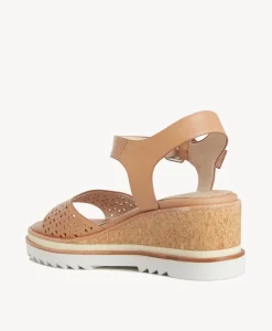 Rachel Perf Wedge Sandal|Isabella Anselmi Hot