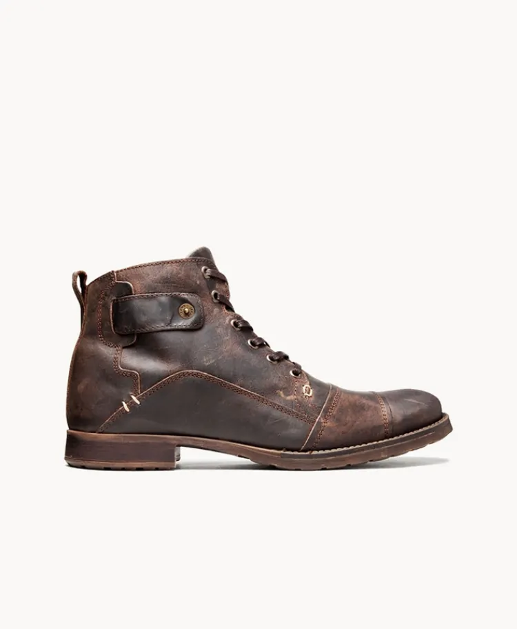 Rembrandt Men's Leather Boot|Bullboxer Hot
